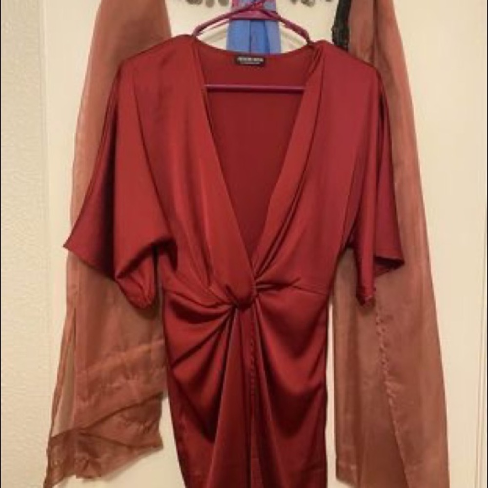 Satin dress